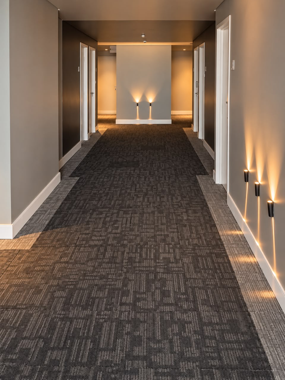 Corredor interno do Espaço Wellness